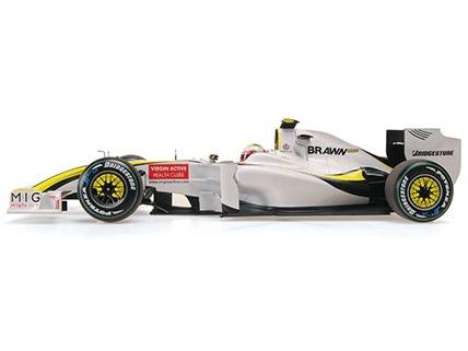 Brawn GP BGP001 Winner F1 European GP 2009 Rubens Barrichello 1:18 Scale Diecast Car – Minichamps-Minichamps-Diecast Model Centre