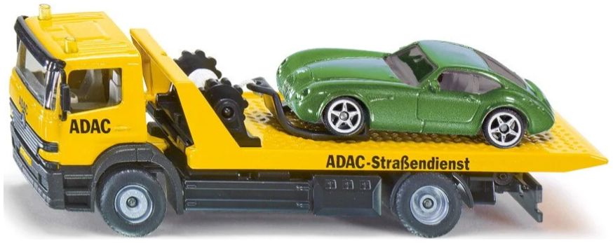 Breakdown Truck w/Car 1:55 Scale Siku-Siku-Diecast Model Centre
