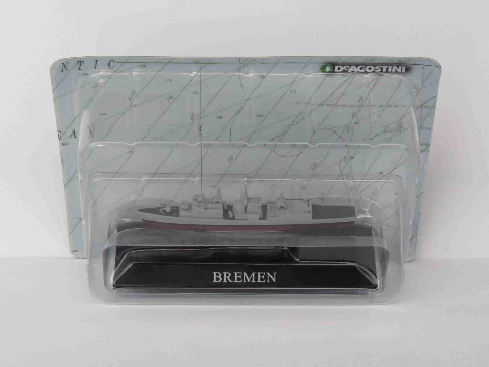 Bremen Class Frigates 1982 1:1250 Scale Unbranded Diecast Model-Unbranded-Diecast Model Centre