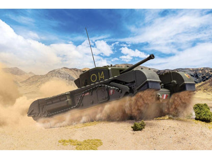British Churchill MkIV Tank 21st Tunisia43 To Catch a Tiger - C Squadron 14 Troop 1:50 Scale Corgi Diecast Model-Corgi-Diecast Model Centre