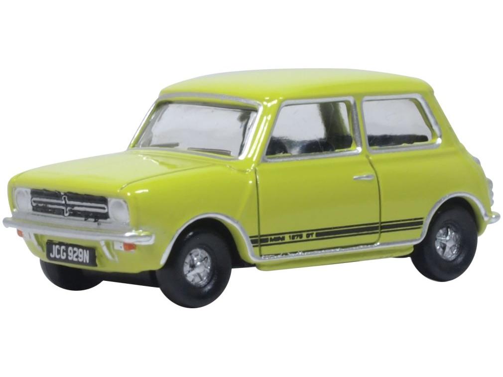 British Leyland Mini 1275GT Citron 1:76 Scale Diecast Car – Oxford Diecast-Oxford Diecast-Diecast Model Centre