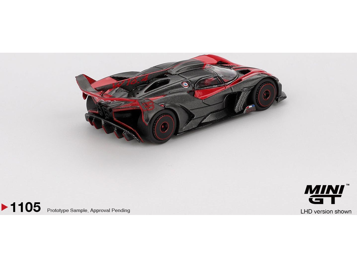 Bugatti Bolide Red (LHD) 1:64 Scale Diecast Model Car – MINI GT-MINI GT-Diecast Model Centre