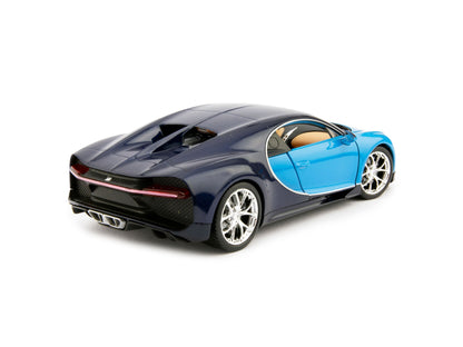 Bugatti Chiron 2016 blue - 1:24 Scale Model Car-Welly-Diecast Model Centre