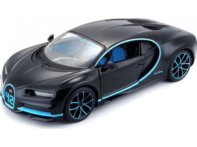 Bugatti Chiron 2018 Zero-400-Zero Montoya 124 Scale Maisto Diecast Model Car-Maisto-Diecast Model Centre