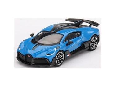 Bugatti Divo Blu Bugatti 1:64 Scale Model Car