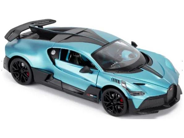 Bugatti Divo Blue 1:18 Scale CMJ - Jian Feng Juan Toys Diecast Model Car-CMJ - Jian Feng Juan Toys-Diecast Model Centre