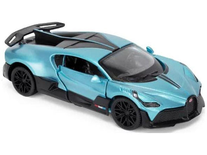Bugatti Divo Blue 1:43 Scale CMJ - Jian Feng Juan Toys Diecast Model-CMJ - Jian Feng Juan Toys-Diecast Model Centre