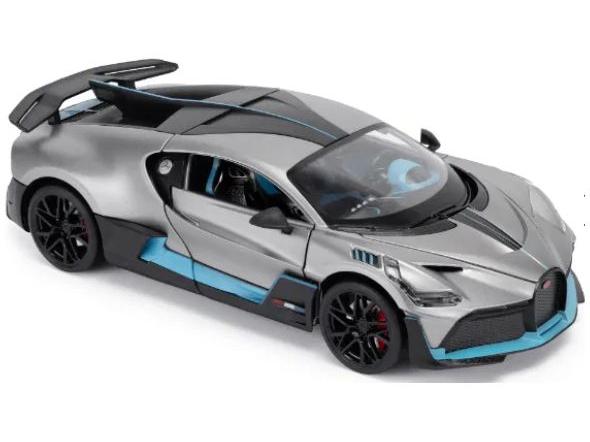 Bugatti Divo Grey 1:43 Scale CMJ - Jian Feng Juan Toys Diecast Model-CMJ - Jian Feng Juan Toys-Diecast Model Centre