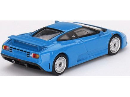Bugatti EB110 GT Blu Bugatti - 1:64 Scale Diecast Model Car-MINI GT-Diecast Model Centre