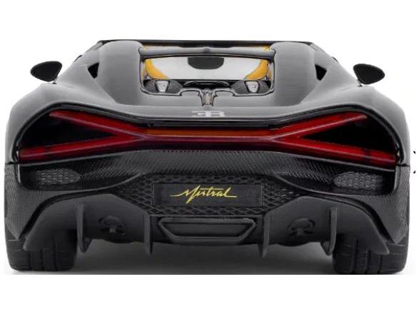 Bugatti Mistral Black 1:24 Scale CMJ - Jian Feng Juan Toys Diecast Model-CMJ - Jian Feng Juan Toys-Diecast Model Centre