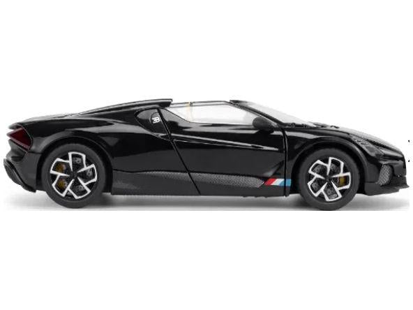 Bugatti Mistral Black 1:24 Scale CMJ - Jian Feng Juan Toys Diecast Model-CMJ - Jian Feng Juan Toys-Diecast Model Centre