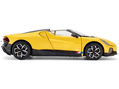 Bugatti Mistral Yellow 1:24 Scale CMJ - Jian Feng Juan Toys Diecast Model-CMJ - Jian Feng Juan Toys-Diecast Model Centre