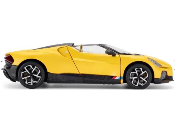 Bugatti Mistral Yellow 1:24 Scale CMJ - Jian Feng Juan Toys Diecast Model-CMJ - Jian Feng Juan Toys-Diecast Model Centre