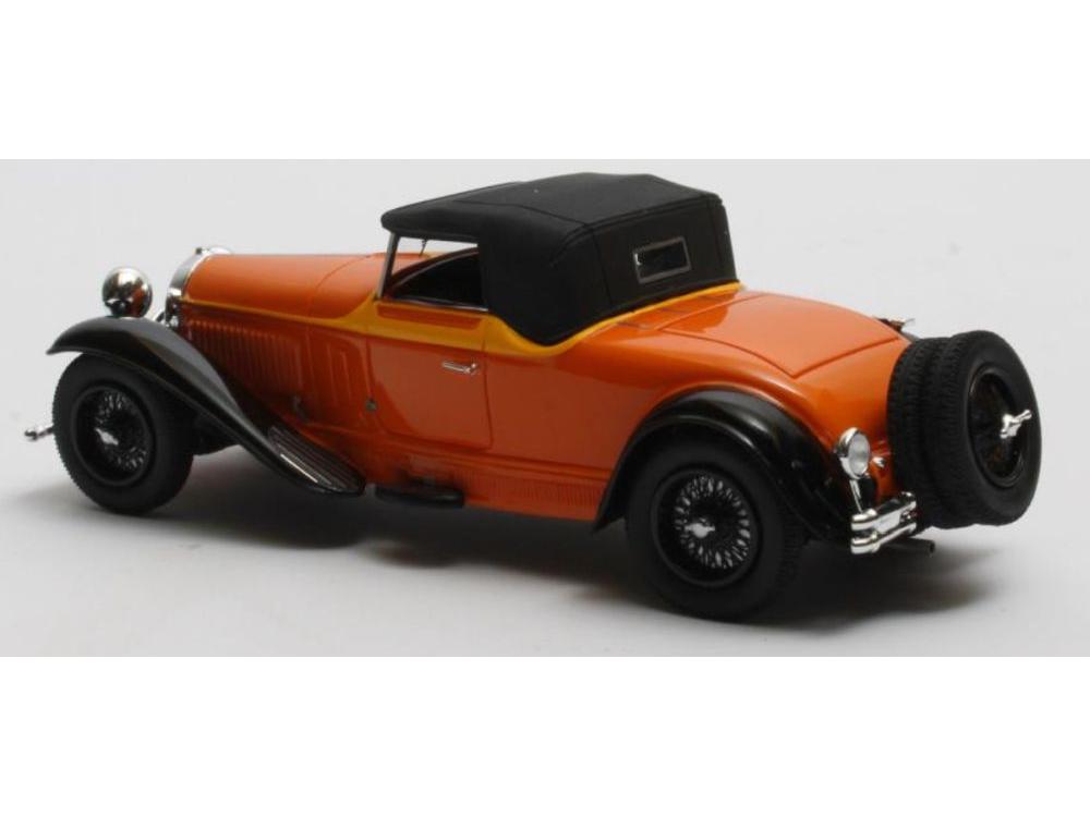 Bugatti T46 Cabrio De Villars Closed 1930 1:43 Scale Matrix Resin Model Car-Matrix-Diecast Model Centre