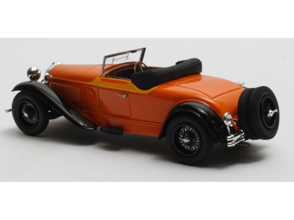 Bugatti T46 Cabrio De Villars Open 1930 1:43 Scale Matrix Resin Model Car-Matrix-Diecast Model Centre