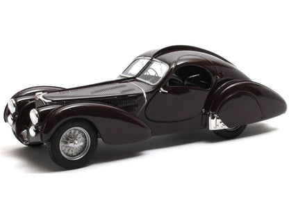 Bugatti T57S Atlantic #57473 Maroon 1937 1:43 Scale Matrix Resin Model Car-Matrix-Diecast Model Centre