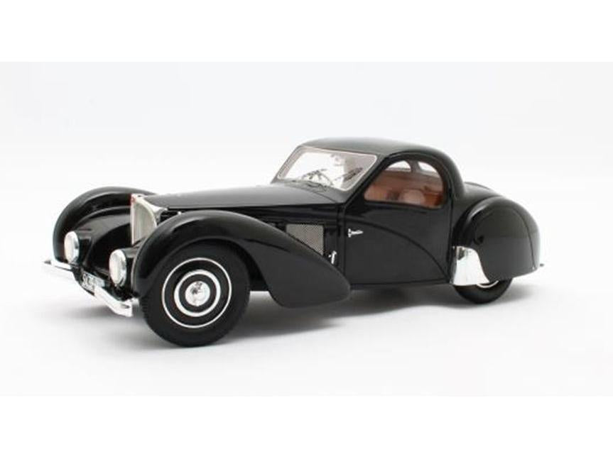Bugatti T57SC Atalante Black 1937 1:18 Scale Matrix Resin Model Car-Matrix-Diecast Model Centre
