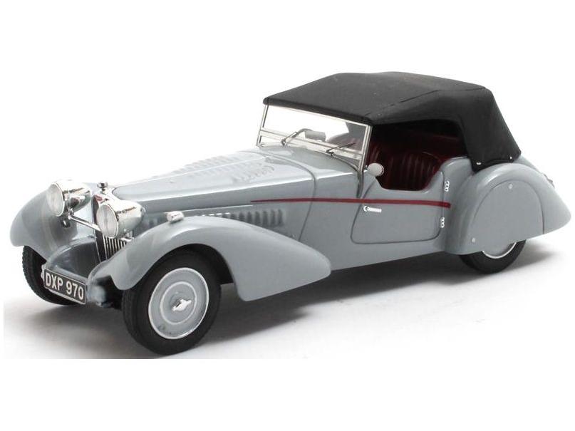 Bugatti T57SC Roadster VandenPlas Closed Grey 1938 Limited Edition 120pcs 1:43 Scale Matrix Resin Model Car-Matrix-Diecast Model Centre