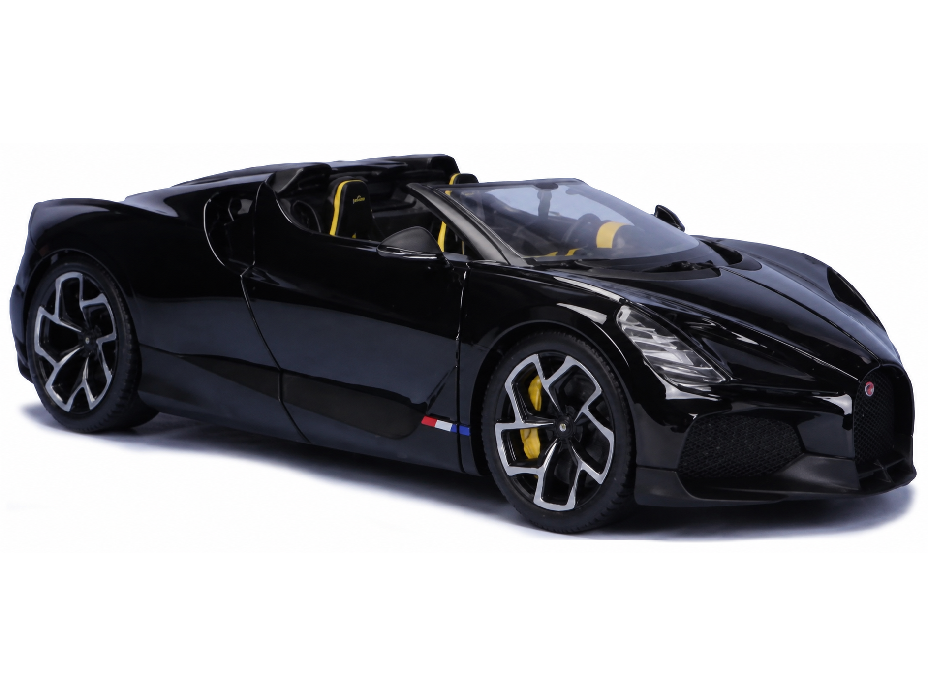 Bugatti W16 Mistral Cabriolet (Eurasia Version) 1:18 Scale Diecast Model Car – Bburago-Bburago-Diecast Model Centre