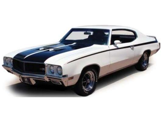 Buick GSX Apollo White 1970 1:43 Scale Diecast Car – IXO-IXO-Diecast Model Centre