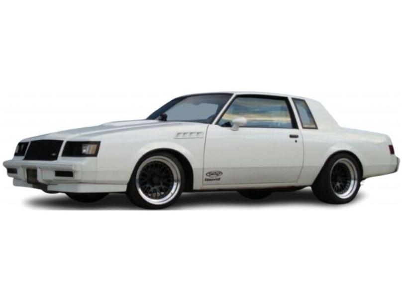 Buick Grand National 1987 White 1:18 Scale Diecast Model Car – Maisto-Maisto-Diecast Model Centre