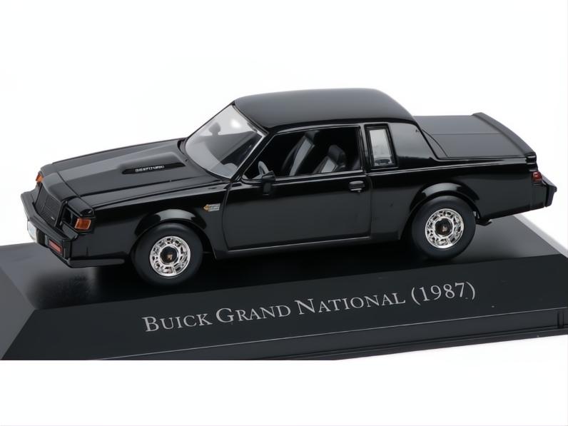Buick Grand National Black 1987 1:43 Scale Unbranded Diecast Model Car-Unbranded-Diecast Model Centre