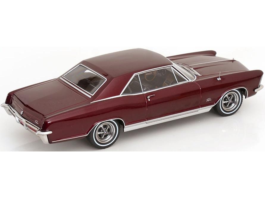 Buick Riviera 1965 Dark Red Metallic 'Road House' 1:18 Scale Diecast Car – KK Scale-KK Scale-Diecast Model Centre
