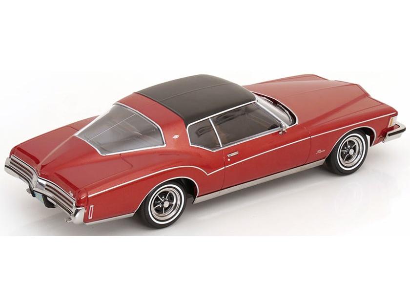 Buick Riviera 1973 Red Metallic/Black from the TV-Series 'Rockford Files' 1:18 Scale Diecast Car – KK Scale-KK Scale-Diecast Model Centre