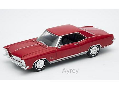 Buick Riviera Grand Sport 1965 Red 1:24 Scale Welly Diecast Model-Welly-Diecast Model Centre