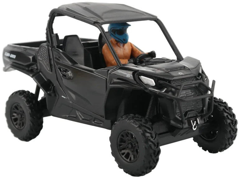 CAN-AM Commander XT 1000R Black 1:32 Scale Diecast ATV – Diecast Masters-Diecast Masters-Diecast Model Centre