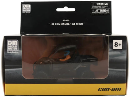CAN-AM Commander XT 1000R Black 1:32 Scale Diecast ATV – Diecast Masters-Diecast Masters-Diecast Model Centre