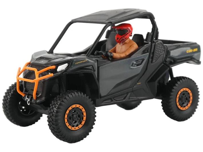 CAN-AM Commander XT-P 1000R Orange 1:32 Scale Diecast ATV – Diecast Masters-Diecast Masters-Diecast Model Centre