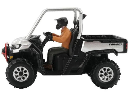 CAN-AM Defender XMR Silver 1:32 Scale Diecast ATV – Diecast Masters-Diecast Masters-Diecast Model Centre