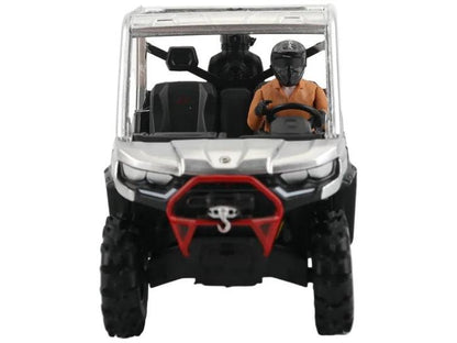 CAN-AM Defender XMR Silver 1:32 Scale Diecast ATV – Diecast Masters-Diecast Masters-Diecast Model Centre