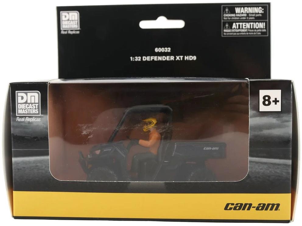 CAN-AM Defender XT HD9 Navy 1:32 Scale Diecast ATV – Diecast Masters-Diecast Masters-Diecast Model Centre