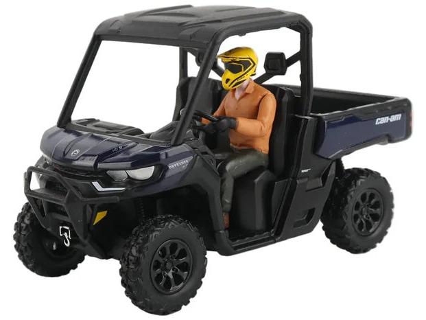 CAN-AM Defender XT HD9 Navy 1:32 Scale Diecast ATV – Diecast Masters-Diecast Masters-Diecast Model Centre