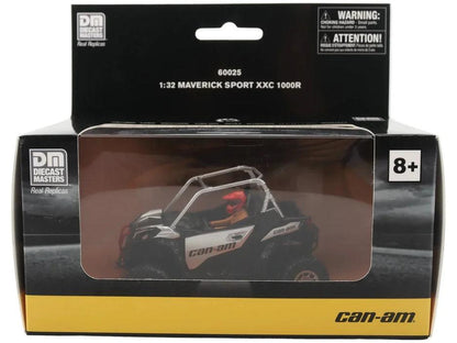 CAN-AM Maverick Sport X xc 1000R Silver 1:32 Scale Diecast ATV – Diecast Masters-Diecast Masters-Diecast Model Centre