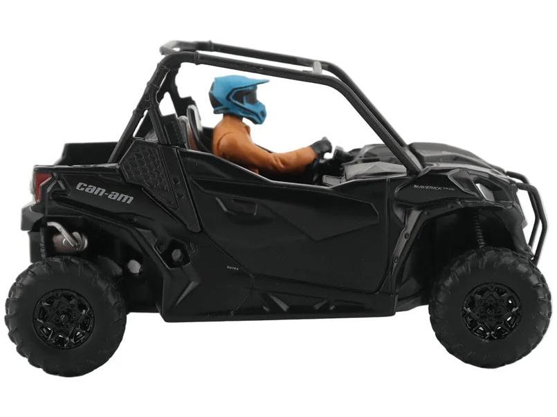 CAN-AM Maverick Trail DPS 1000 Black 1:32 Scale Diecast ATV – Diecast Masters-Diecast Masters-Diecast Model Centre
