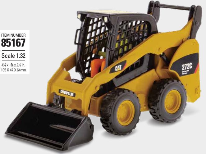 CAT 272C Skid Steer Loader 1:32 Scale Diecast Masters Model-Diecast Masters-Diecast Model Centre