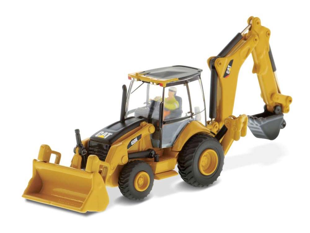 CAT 450E Backhoe 1:87 Scale Diecast Masters Model-Diecast Masters-Diecast Model Centre