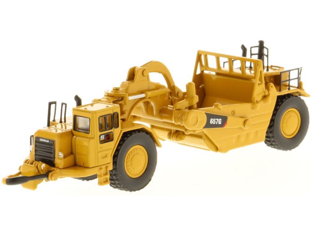 CAT 657G Wheel Tractor Scraper 1:125 Scale Diecast Masters Model-Diecast Masters-Diecast Model Centre