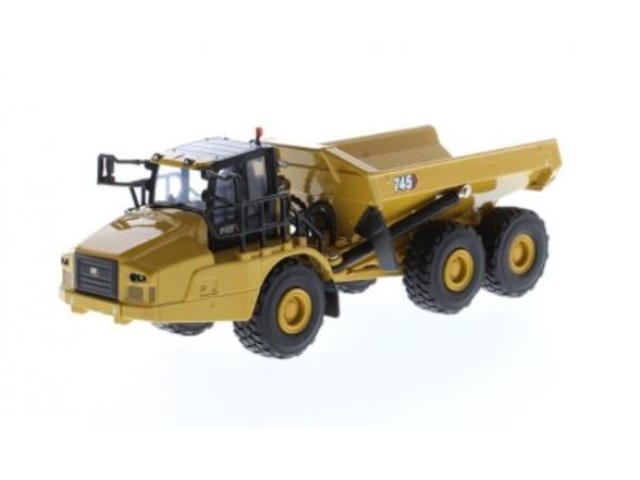 CAT 745 Articulated Truck 1:64 Scale Diecast Masters Model-Diecast Masters-Diecast Model Centre