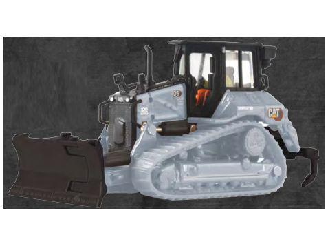CAT D5 LGP Track Type Tractor Centennial G Grey 100th Anniversary of CAT (500pcs) 1:87 Scale Diecast Masters Model-Diecast Masters-Diecast Model Centre