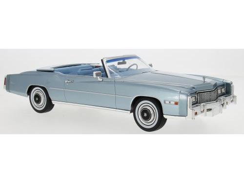 Cadillac Eldorado Convertible 1976 Light Blue 1:18 Scale Model Car Group Diecast Model Car-Model Car Group-Diecast Model Centre