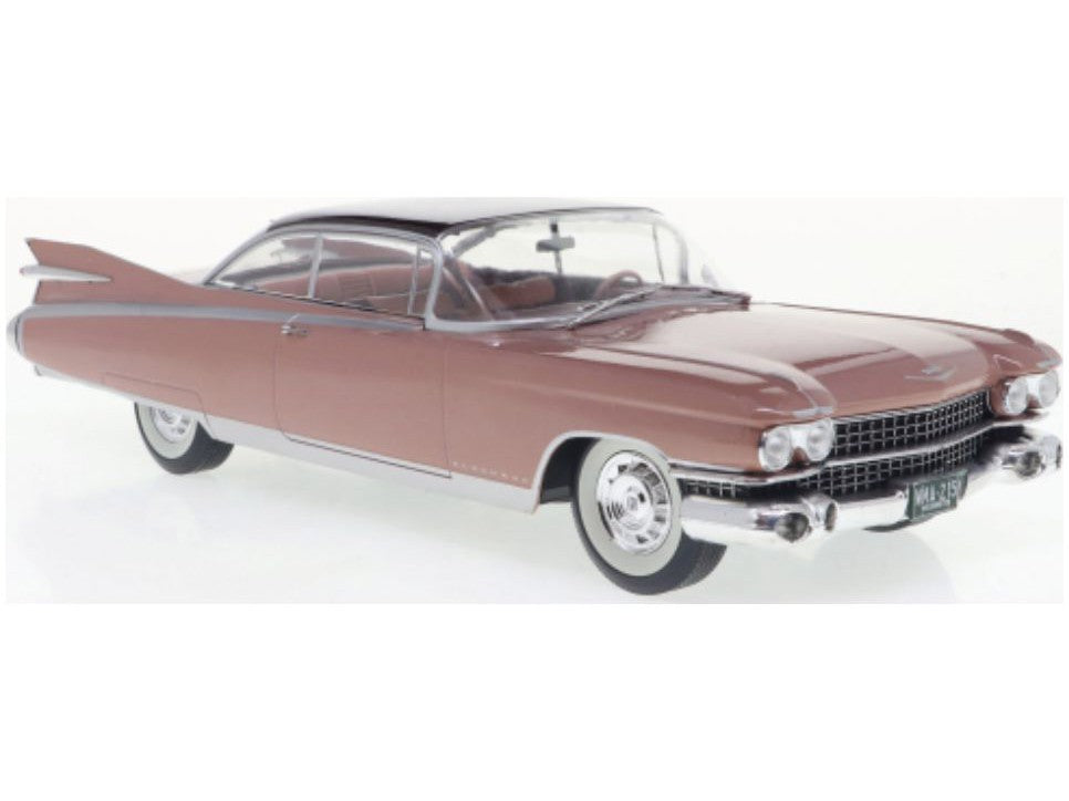 Cadillac Eldorado Seville light pink - 1:24 Scale Model Car-WhiteBox-Diecast Model Centre