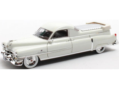 Cadillac Professional SandS Florentine Flower Car White 1951 1:43 Scale Resin Car – Matrix-Matrix-Diecast Model Centre