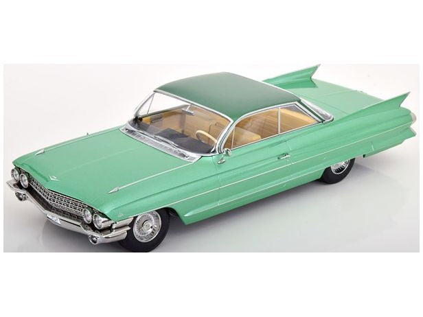 Cadillac Series 62 Coupe DeVille 1961 green - 1:18 Scale Diecast Model Car-KK Scale-Diecast Model Centre