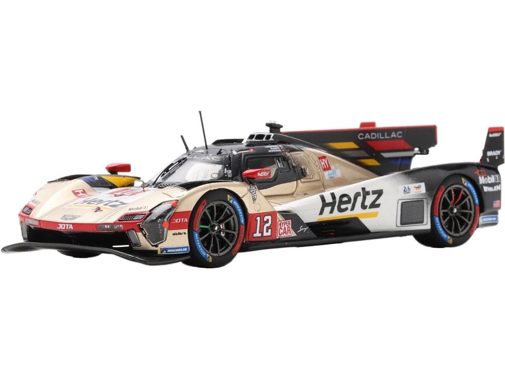 Cadillac V-Series.R Hertz Team Jota #12 4th Le Mans 24H 2026 Lynn/Stevens/Nato 1:43 Scale Resin Car – Spark-Spark-Diecast Model Centre