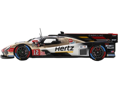 Cadillac V-Series.R Hertz Team Jota #12 4th Le Mans 24H 2026 Lynn/Stevens/Nato 1:43 Scale Resin Car – Spark-Spark-Diecast Model Centre