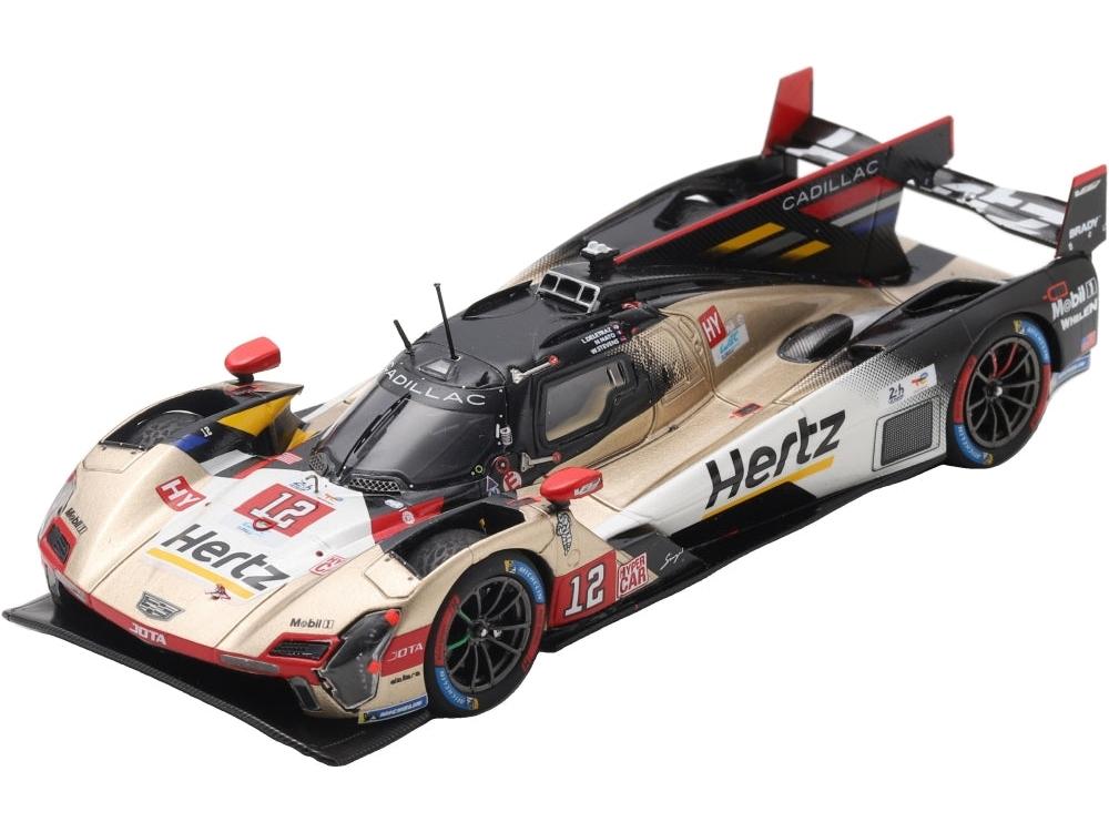 Cadillac V-Series.R Hertz Team Jota #12 4th Le Mans 24H 2026 Lynn/Stevens/Nato 1:43 Scale Resin Car – Spark-Spark-Diecast Model Centre
